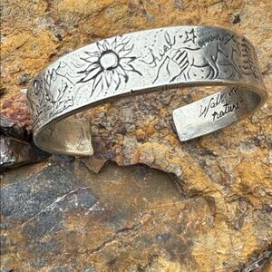 Jes MaHarry “nature walk cuff”. New in box.